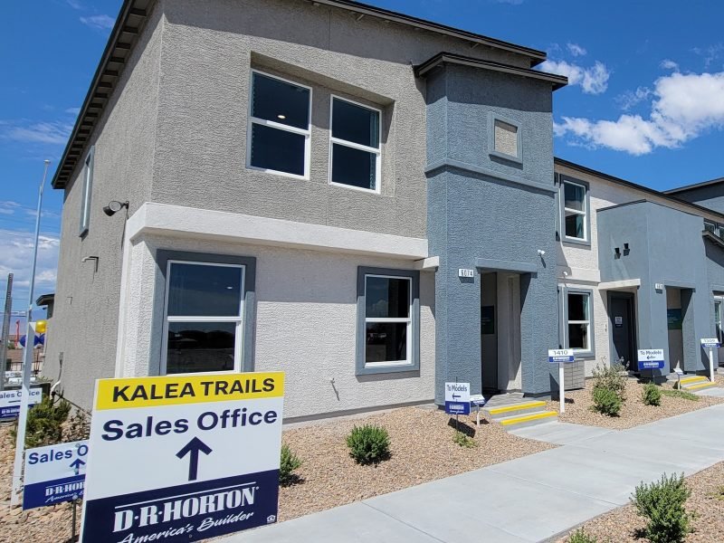 kalea trails north las vegas nevada new home build townhouse